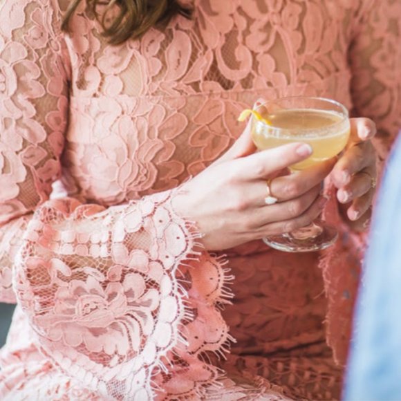 Lulu's Chic Pink Lace Dress - Picture 4 of 11